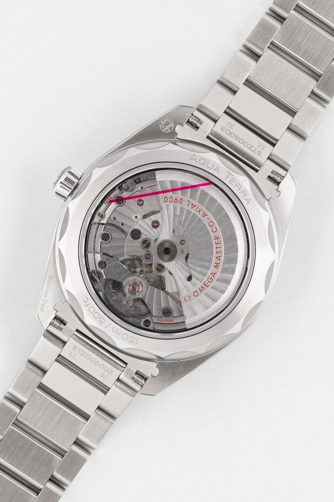 OMEGA 220.10.41.21.01.001 Seamaster Aqua Terra 150m 41mm Co‑Axial Master Chronometer - Teaked Black Dial