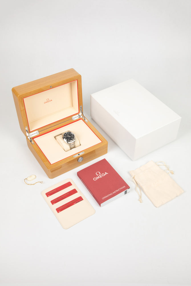 OMEGA 220.10.41.21.01.001 Seamaster Aqua Terra 150m 41mm Co‑Axial Master Chronometer - Teaked Black Dial