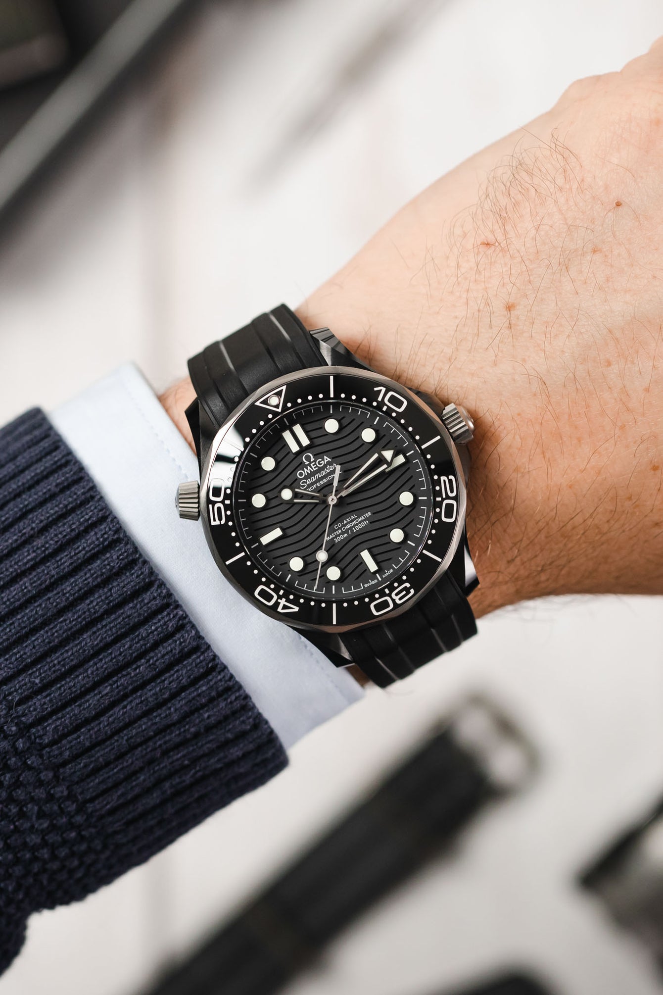 omega seamaster diver 300m watch