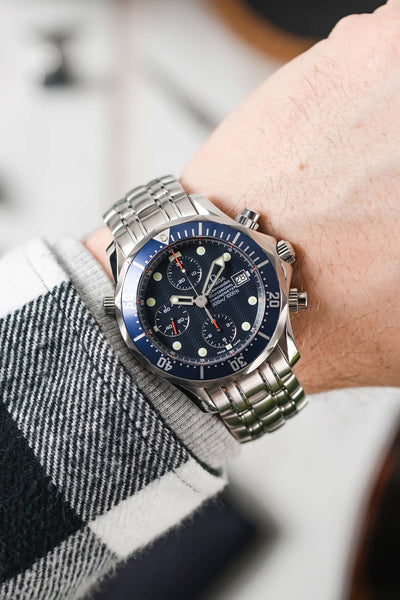 OMEGA Seamaster Chrono Diver 300m  - Blue