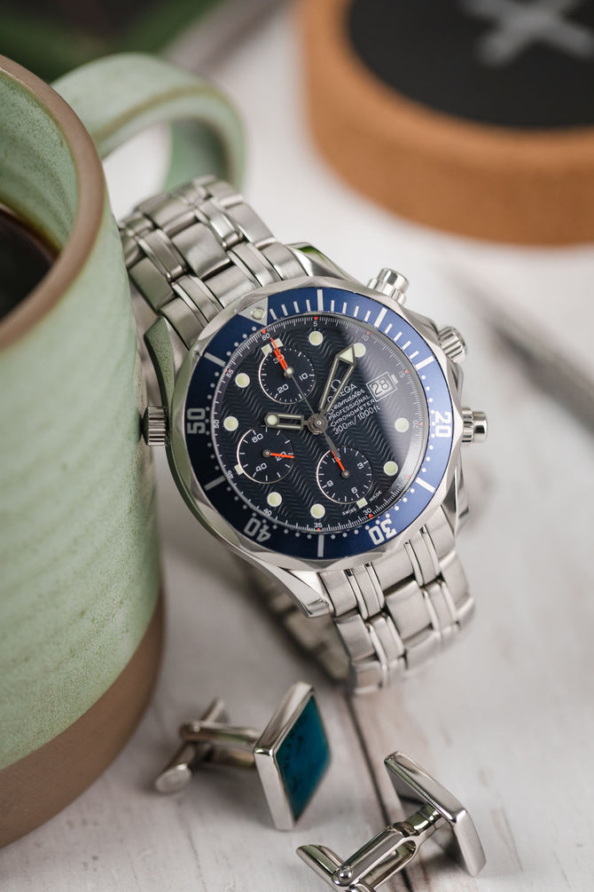 OMEGA Seamaster Chrono Diver 300m  - Blue