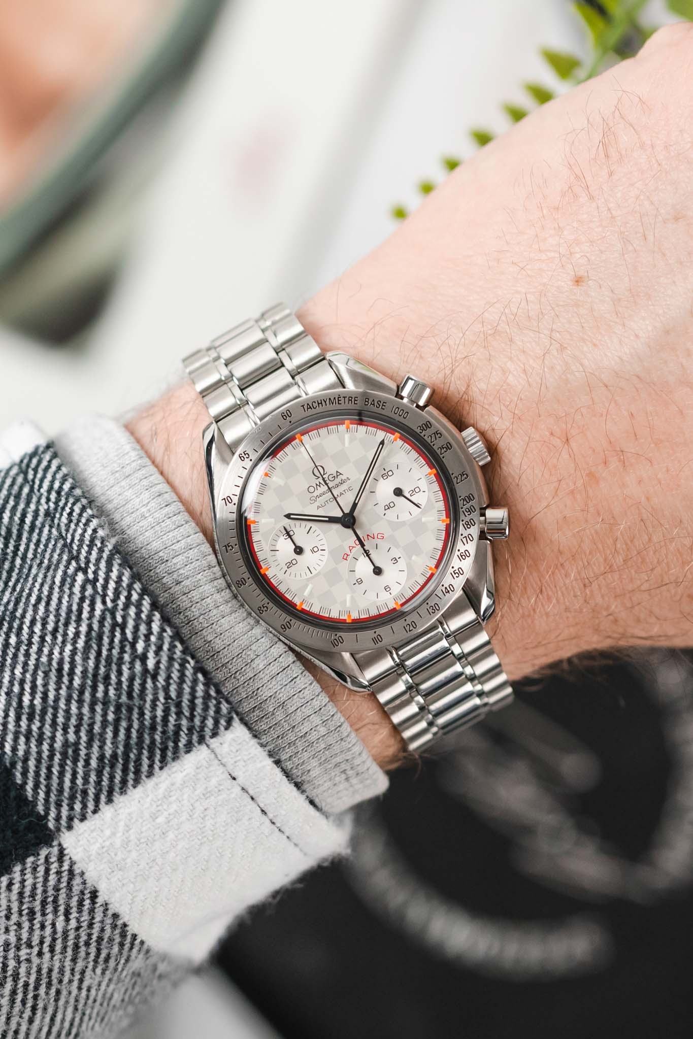 Omega speedmaster reduced michael schumacher online