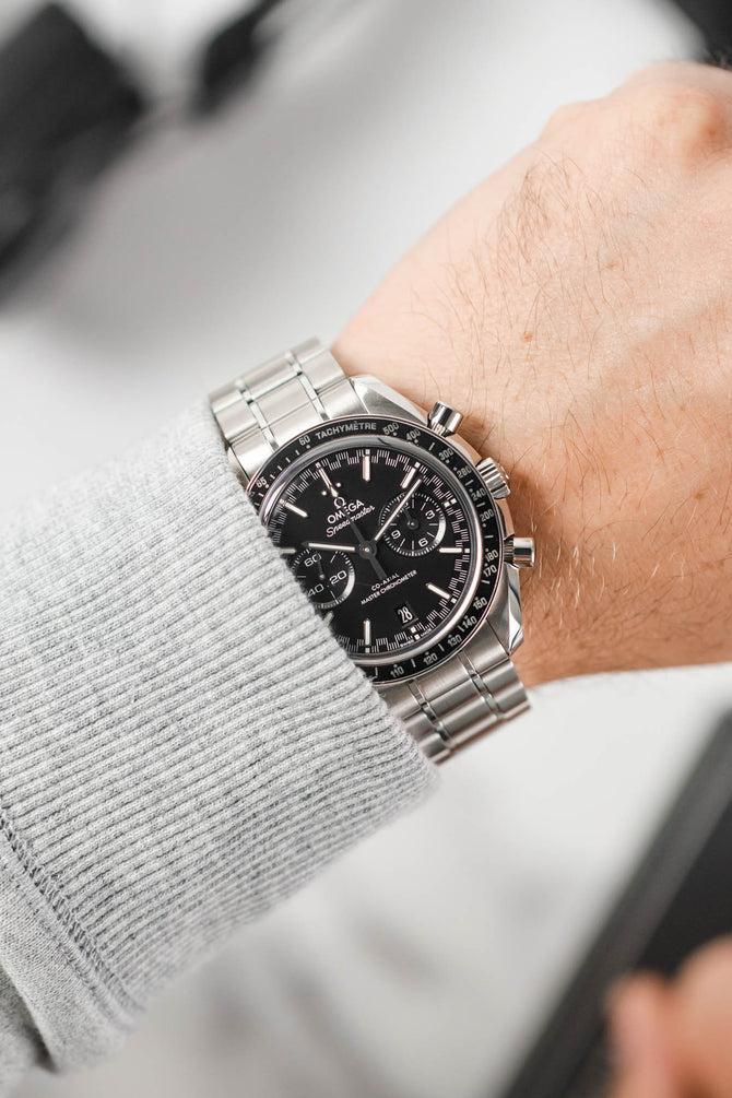omega speedmaster gray