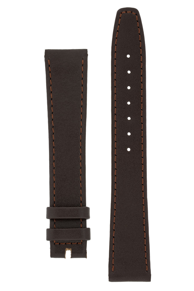 omega brown leather strap