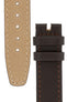 OMEGA Vintage Genuine Calf Leather Watch Strap in BROWN