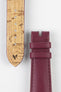 burgundy watch strap 