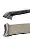 OMEGA 98000368L Planet Ocean Curved-Ended Alligator Leather 22mm Deployment Watch Strap (Chrono) - BLACK