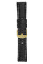 Black Panerai-Style Watch Strap