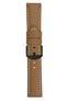Panerai-Style Calf Leather Watch Strap in CARAMEL