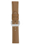 Panerai-Style Calf Leather Watch Strap in CARAMEL