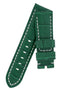 Panerai-Style Alligator-Embossed Watch Strap in GREEN