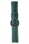 Panerai-Style Alligator-Embossed Watch Strap in GREEN