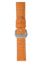 Panerai-Style Alligator-Embossed Watch Strap in ORANGE