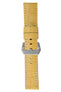Panerai-Style Alligator-Embossed Watch Strap in YELLOW