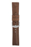 Panerai-Style Vintage Leather Watch Strap in BROWN