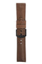 Panerai-Style Vintage Leather Watch Strap in BROWN
