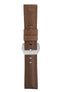 Panerai-Style Vintage Leather Watch Strap in BROWN