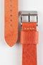 red leather strap