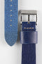Pebro ARTISAN Leather Watch Strap in DEEP BLUE