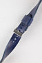 blue leather strap for watch