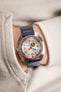 Pebro ARTISAN Leather Watch Strap in DEEP BLUE
