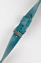 Pebro ARTISAN Leather Watch Strap in TURQUOISE