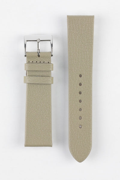 Pebro BILLY Genuine Goatskin Leather Watch Strap in GREY