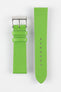 Pebro BILLY Genuine Goatskin Leather Watch Strap in APPLE GREEN