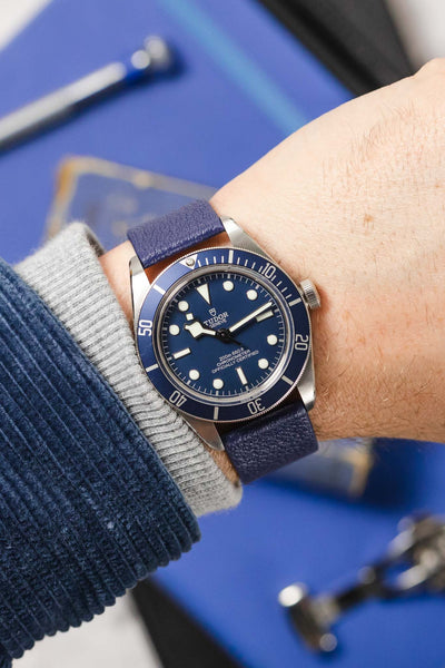 navy blue watch strap 