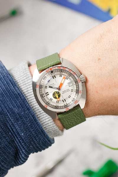 sage green watch strap 