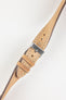 Pebro CADW DISTRESSED Padded Vintage Leather Watch Strap in SAND
