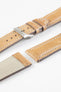 Pebro CADW DISTRESSED Padded Vintage Leather Watch Strap in SAND