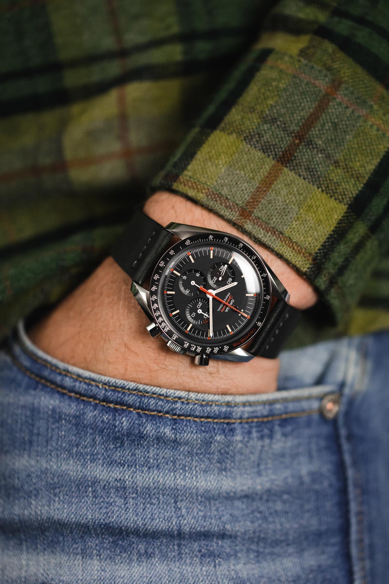 oil leather watch strap 