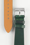 green leather watch strap 