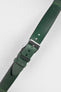green leather watch strap 