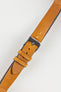 Pebro OILED ARTISAN Leather Watch Strap in HONEY