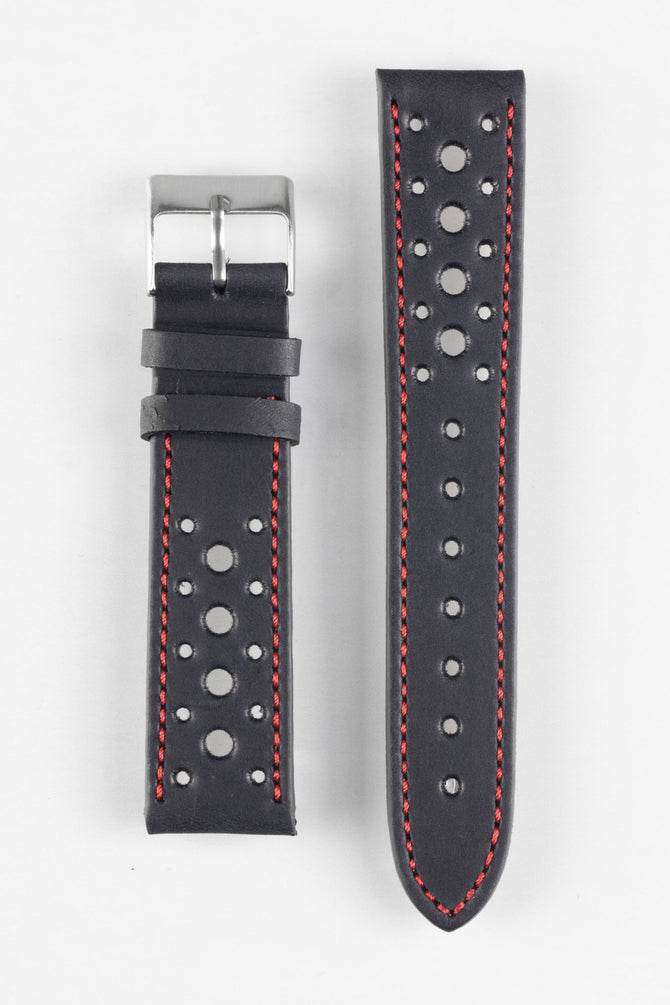 Avis/conseils: bracelet pour Zenith Revival A384 Pebro-Racing-BlackRed-01