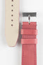 Pebro RUSTIC Vintage Leather Watch Strap in DUSTY PINK