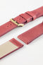 Pebro RUSTIC Vintage Leather Watch Strap in DUSTY PINK