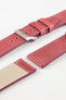 Pebro RUSTIC Vintage Leather Watch Strap in DUSTY PINK