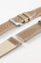 Pebro RUSTIC Vintage Leather Watch Strap in SAND