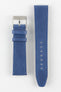 Pebro RUSTIC Vintage Leather Watch Strap in SAPPHIRE BLUE