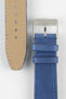 Pebro RUSTIC Vintage Leather Watch Strap in SAPPHIRE BLUE