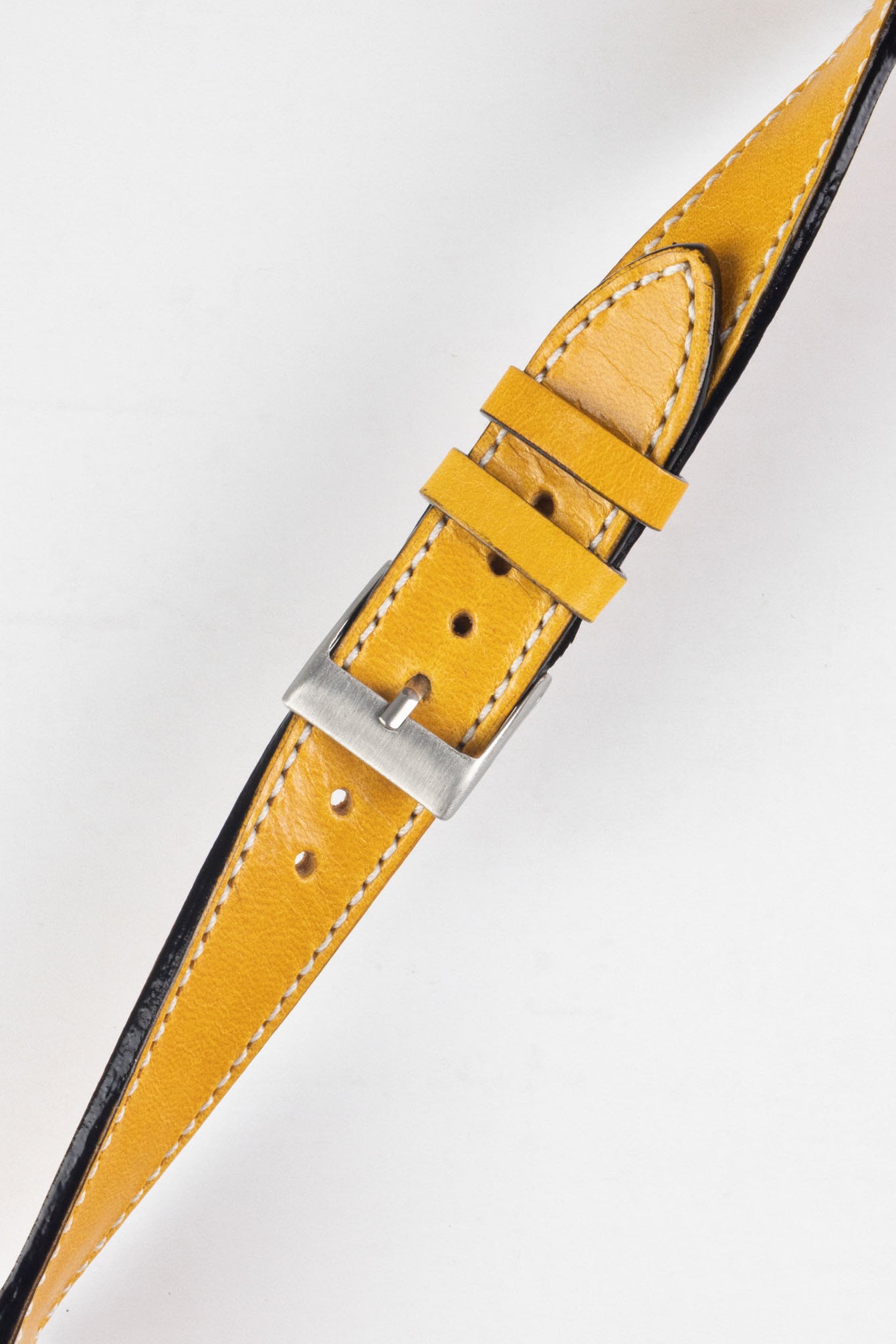 Pebro VIBRANT Genuine Leather Watch Strap in HONEY