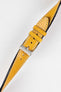 Pebro VIBRANT Genuine Leather Watch Strap in HONEY