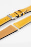 Pebro VIBRANT Genuine Leather Watch Strap in HONEY