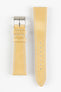 Pebro VINTAGE Leather Watch Strap in MUSTARD