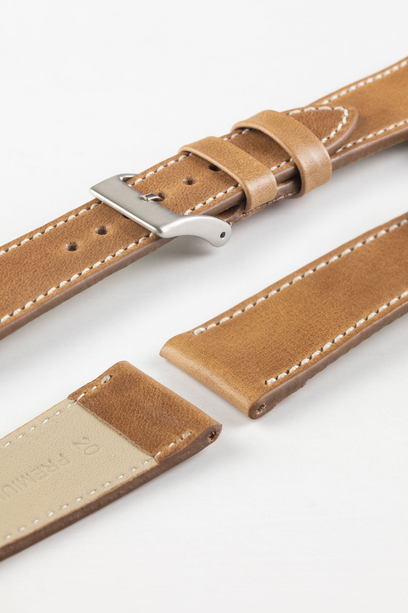 Light brown leather strap watch deals