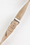 Pebro VINTAGE Leather Watch Strap in SAND