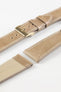 Pebro VINTAGE Leather Watch Strap in SAND